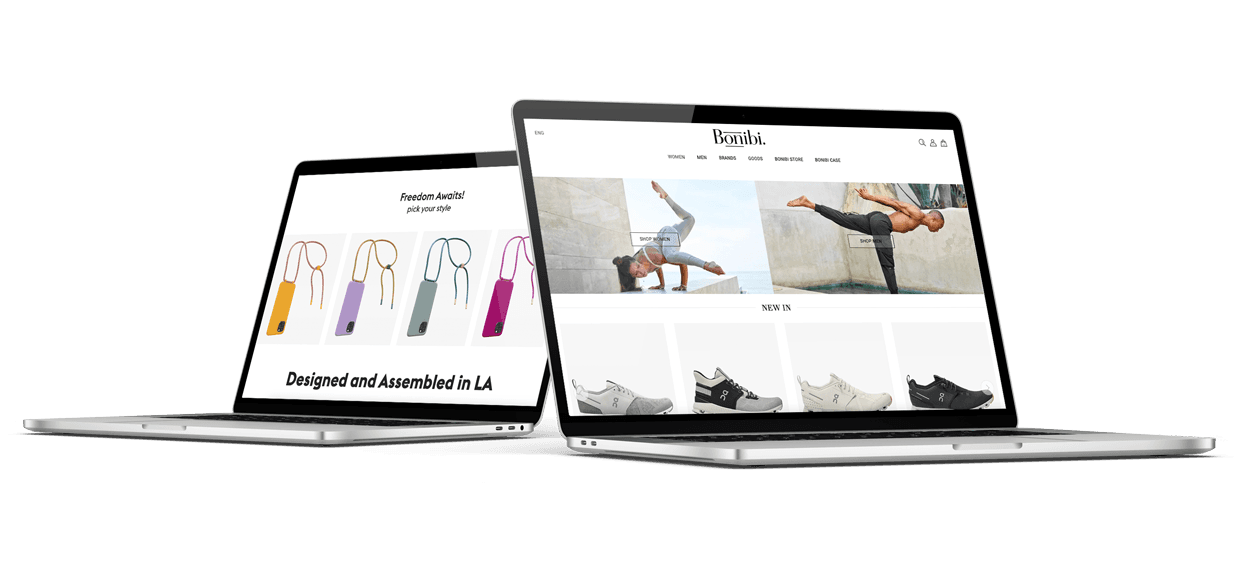 Bonibi Concept Store Ecommerce Website